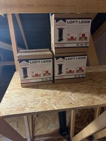 Attic loft legs
