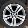 BMW 17 Alloys / Wheels Original OEM 392 style , sport line + tyres Image 5