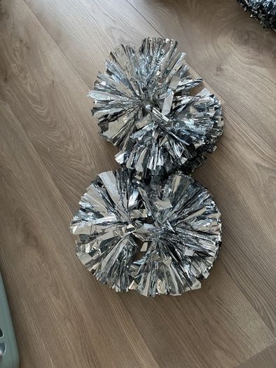 Cheerleader pom poms - 3 sets