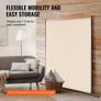 Room Divider, Single Panel Room Divider, 6FT Privacy Screen Indoor, Partition Divider for Room Image 3