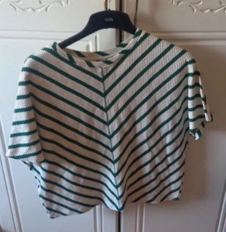 ladies riverisland top with chevron stripes