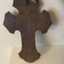 Vintage Timber & Metal Crucifix Image 5