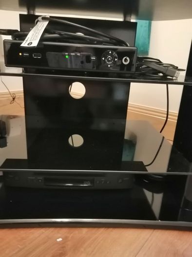 Glass TV Stand