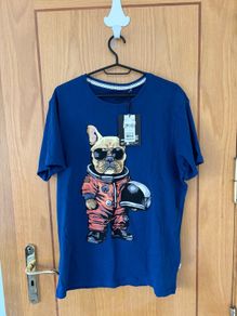 Blend Dog Astronaut Cotton T-Shirt M