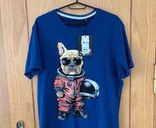 Blend Dog Astronaut Cotton T-Shirt M