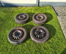 Toyota Aygo Steel Wheels with Tyres Set of 4. 14 inch