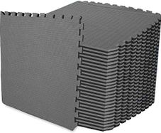 Mat Extra Thick (2cm) Foam Exercise Mats, Gym Flooring Mat, Interlocking Puzzle EVA Floor Tiles, Non slip Rubber Cushion For Home Workout