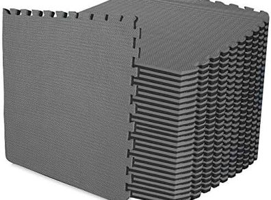 Mat Extra Thick (2cm) Foam Exercise Mats, Gym Flooring Mat, Interlocking Puzzle EVA Floor Tiles, Non slip Rubber Cushion For Home Workout