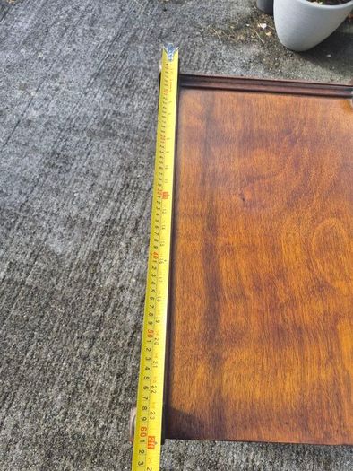 Vintage Wood Drinking Trolley