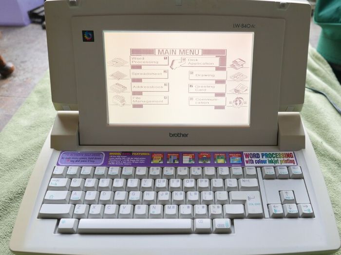 Brother Lw-840 Ic Word Processor With Disc Drive