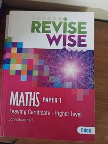 Revise Wise MATHS Paper 1 Leaving Cert  Higher Level