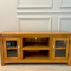 Solid Oak TV unit/Media stand