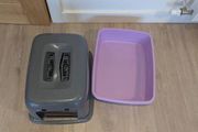 Ferplast purple cat litterbox