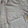 Gant Shirt Mens 2XL Striped Short Sleeve Collared Liberty Bell Poplin - Pink\Blue Image 4