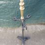 Black & Brass 4 piece fireside set Image 2