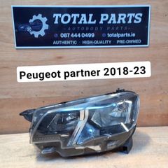 Peugeot partner 2018-23 passenger headlight