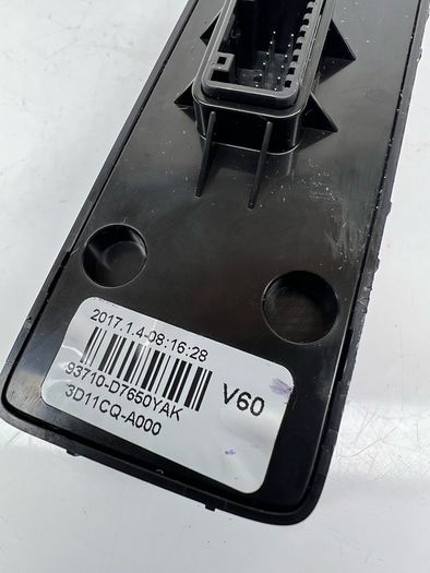 Hyundai Tucson Light Control Switch 93710-D7650TRY 2018 Right Handlebar A2l4b22s