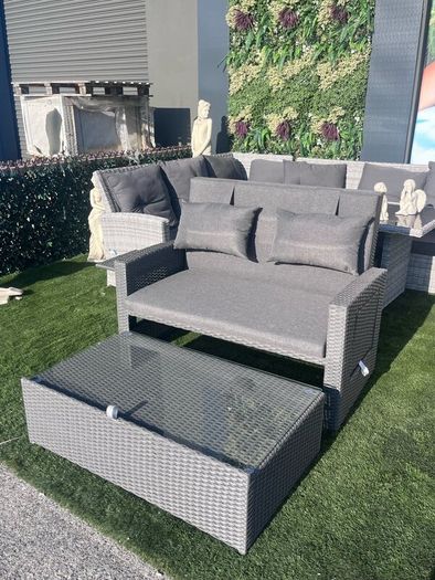 Sicily Garden Recliner Set - 1 Set  4 Ways