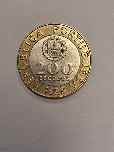 Portugal 200 escudos coin