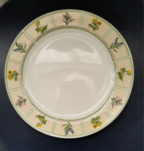 Side Plate - Wild Flowers Design