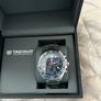 tag heuer formula 1 , 43mm blue dial chronograph watch Image 4