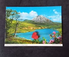 Ireland Postcard : Showing Mount Errigal From Gweedore , Co. Donegal