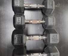Dumbbells & Kettlebells Free Weights Bundle - 74kg Total