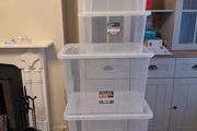 Complete Set of 7 Heavy-Duty Clear Plastic Storage Boxes (9L to 80L)