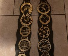Horse brasses on leather sets free postage