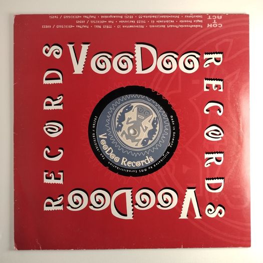 VOODOO Possee - Totem Vibes EP - CLASSIC Hard TRANCE Beast!! Original GERMAN '94 Pressing!