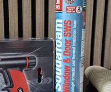 Ergo X7 Foam Applicator Gun, Soudal Foam Cleaner and Foam