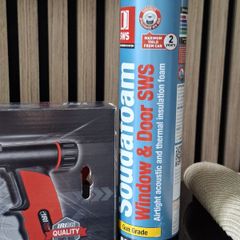 Ergo X7 Foam Applicator Gun, Soudal Foam Cleaner and Foam