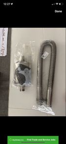 Diesel heater exhaust and silencer