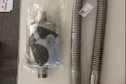 Diesel heater exhaust and silencer