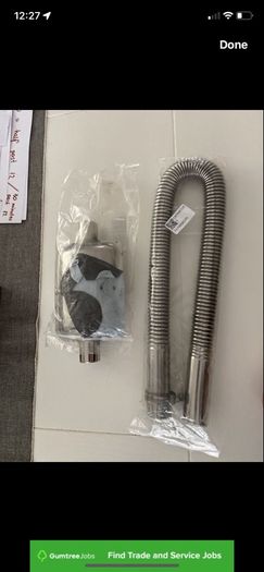 Diesel heater exhaust and silencer