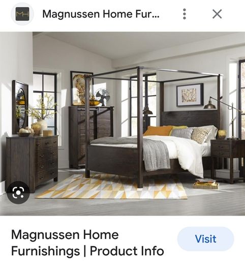 Mangussen four poster bed