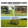 Tow Behind Landscape Rake 72"/183 cm Lawn Dethatcher Rake with 32 Steel Tines Image 4