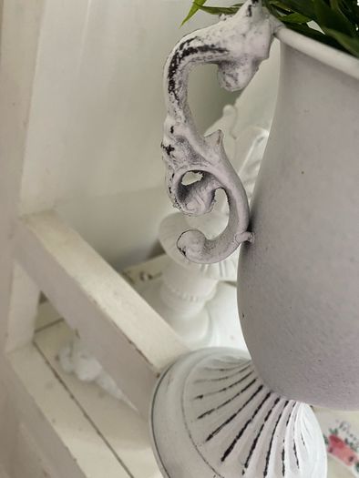 ShabbyChic Urn and Greenery
