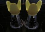 Alessi Girotondo King Kong Yellow Egg Cups