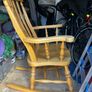 Sturdy strong wooden feeding or rocking chair Image 2