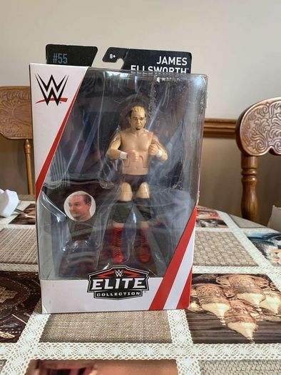 wwe elite series 55 James Ellsworth action figure