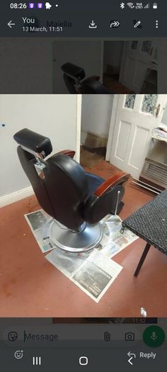 Barbers chair