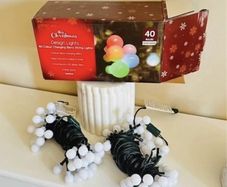 Christmas berry Design Lights changing colour multicoloured 80 bulbs