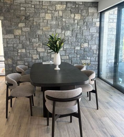 210cm Dark Brown Oak Dining table, Ex Display Like New