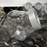 6x IKEA FORVAR Glass Hexagon Jar w/Lids Image 2