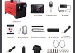 12V 5-8Kw Air Diesel Heater with LCD Switch Portable Remote Control Car Heater Low Noise Suitable for Truck Boat Trailer Bus
