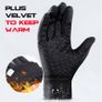 Thermal Cycling Gloves Waterproof Touchscreen Black Image 6