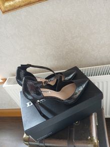 Dune high heels Worn once Postage included