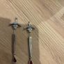 Balenciaga Goth Sword Earrings Image 2