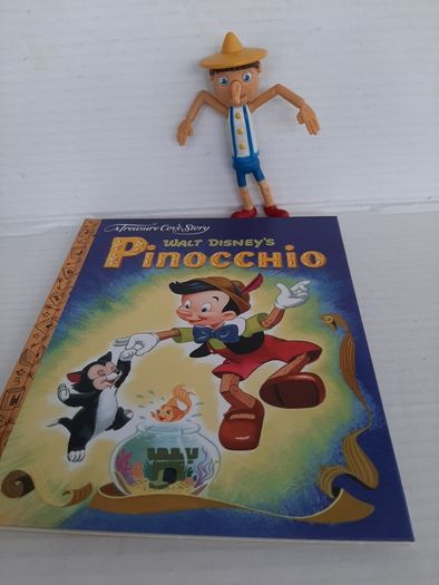 New pinocchio book also new pinacchio toy